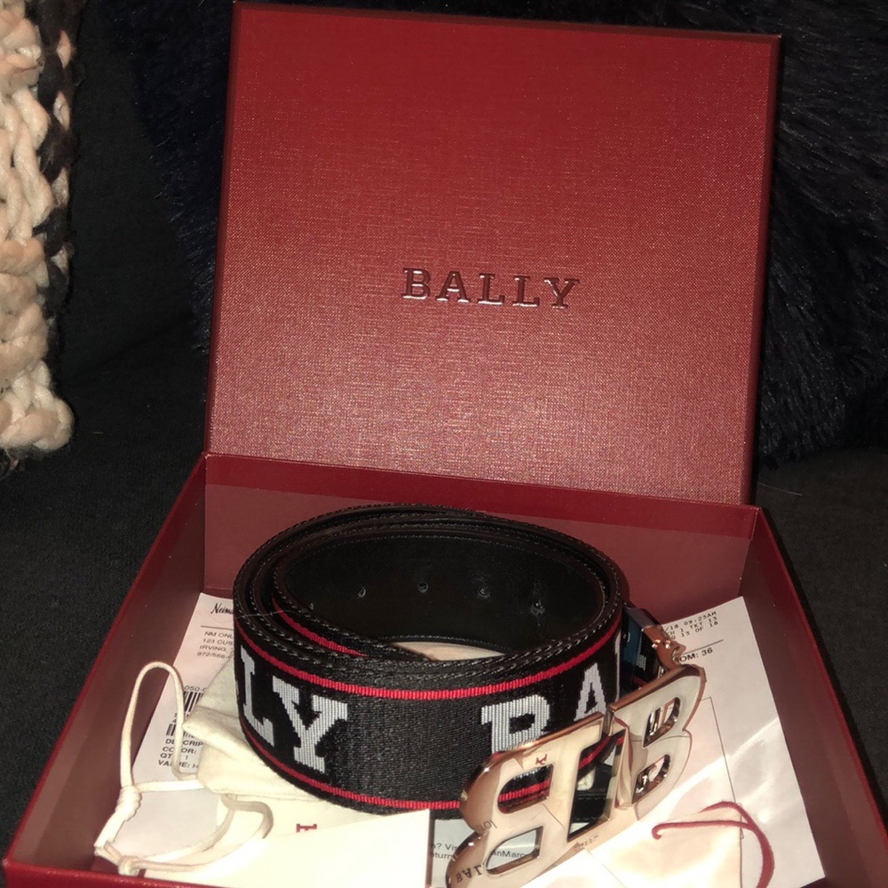Bally belt size 32- 38